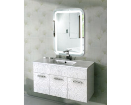 Зеркало с подсветкой в ванную комнату Эстер 50х80 см